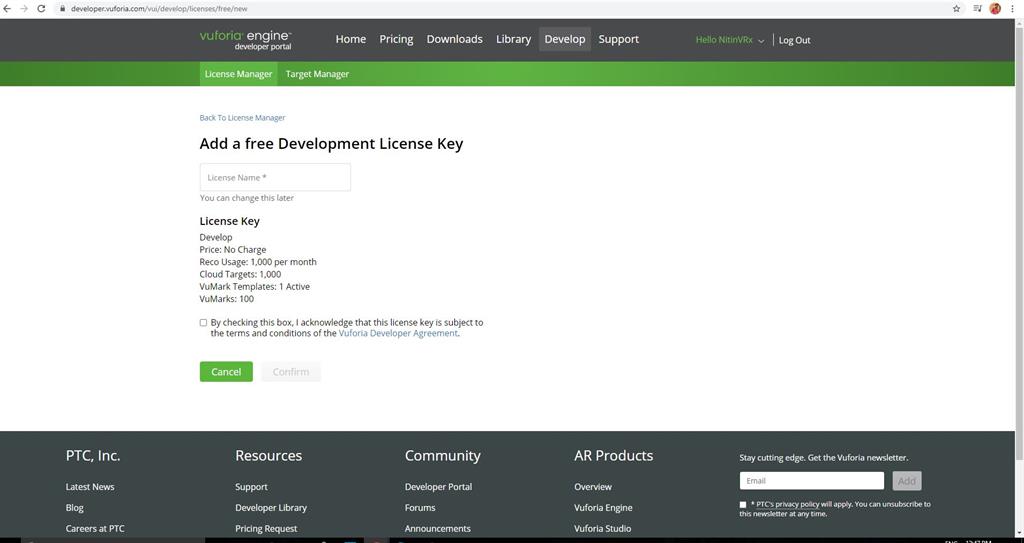 Leantouch_Vuforia_AR In Unity